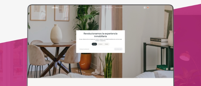 Javier arias del prado, Clikalia, home, ux, ui, experiencia de usuario,