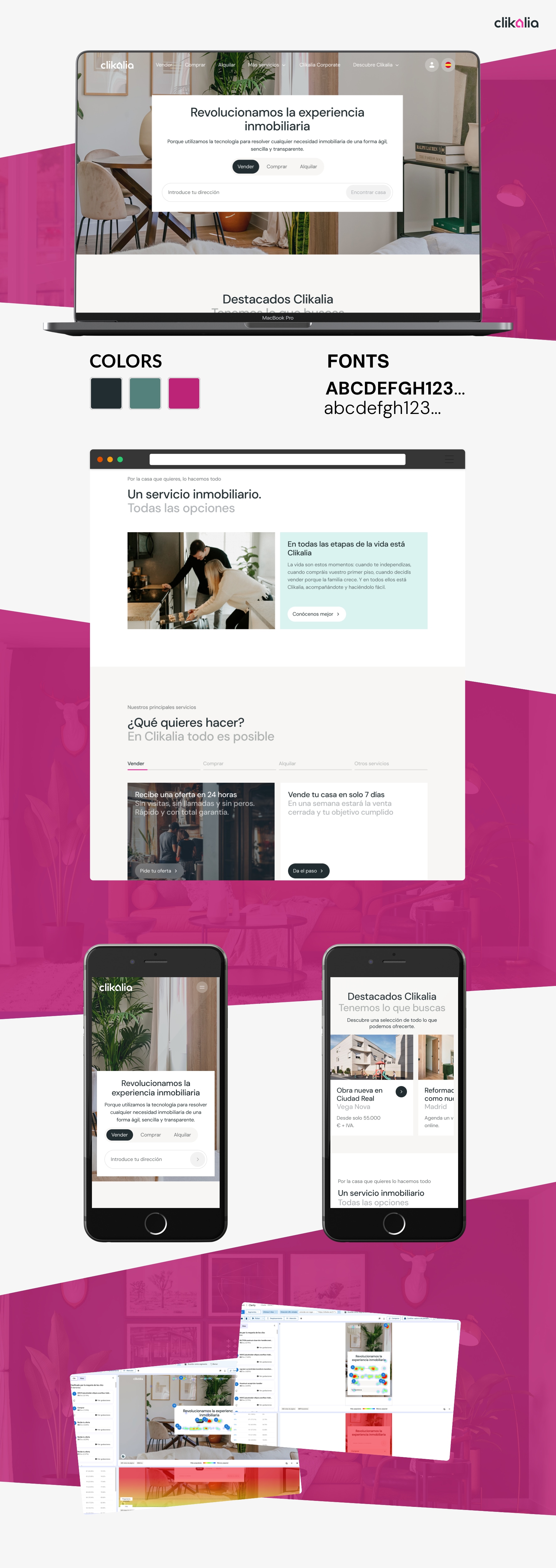 Javier arias del prado, ux, ui, usabilidad, Clikalia, Home,