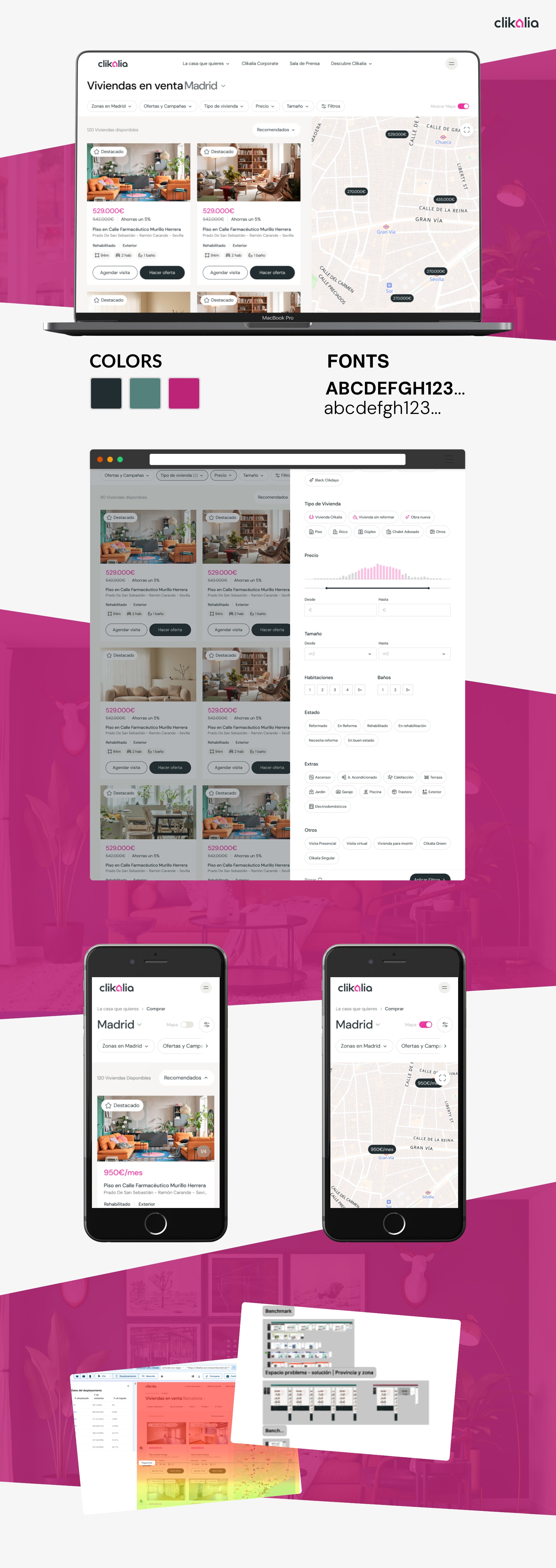 Javier arias del prado, ux, ui, usabilidad, Clikalia, página de resultados, plp,