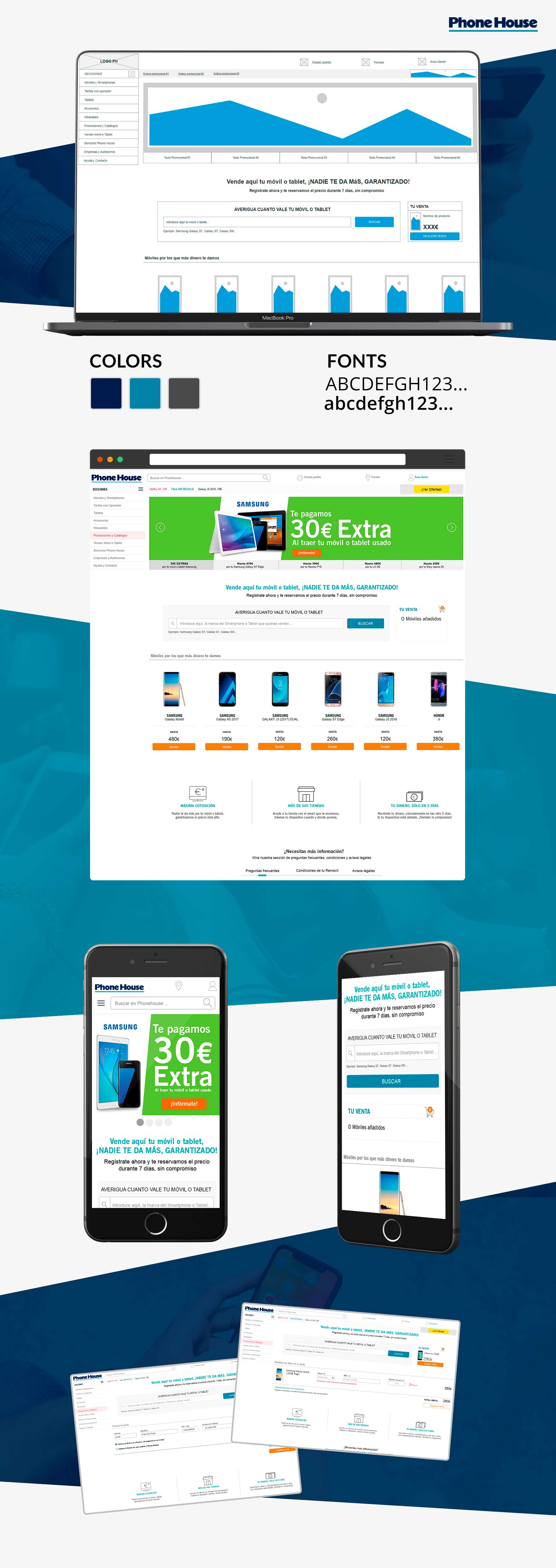 Javier arias del prado, ux, ui, usabilidad, Phone House, vender movil, removil,